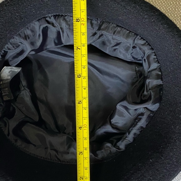 Eddie Bauer Mens Wool Blend Black Roll Rim Casual Hat - Picture 11 of 13